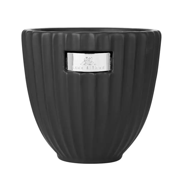 Blumentopf schwarz
