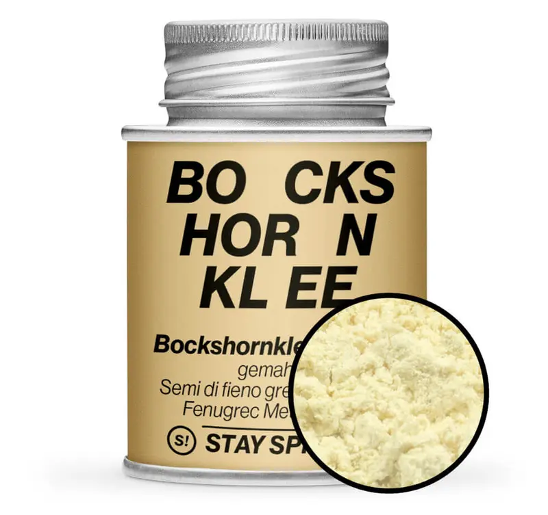 Bockshornkleesaat - Methi - Samen - gemahlen