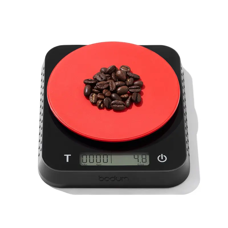 Bodum - Bistro Barista Waage – Präzise Kaffeewiege für Spezialitätenkaffee