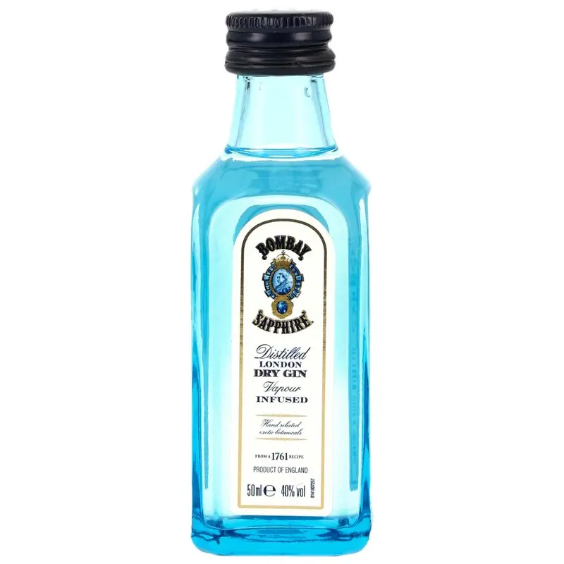 Bombay Sapphire / London Dry Gin - Mini neue Ausstatung