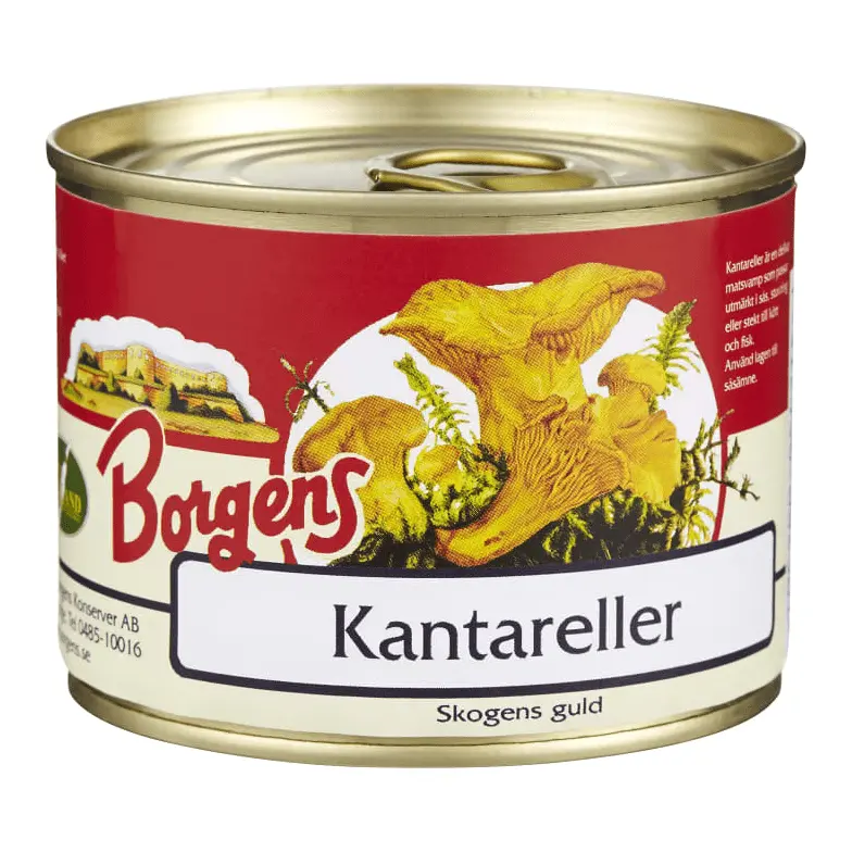 Borgens Kantareller - Chanterelles 200g