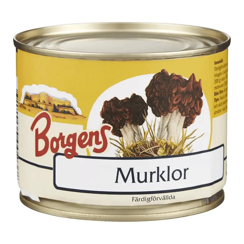 Borgens Murklor - Morels 200g