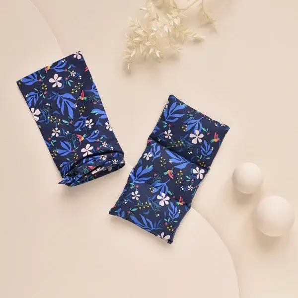 Bouillotte sèche et house graines de lin BIO