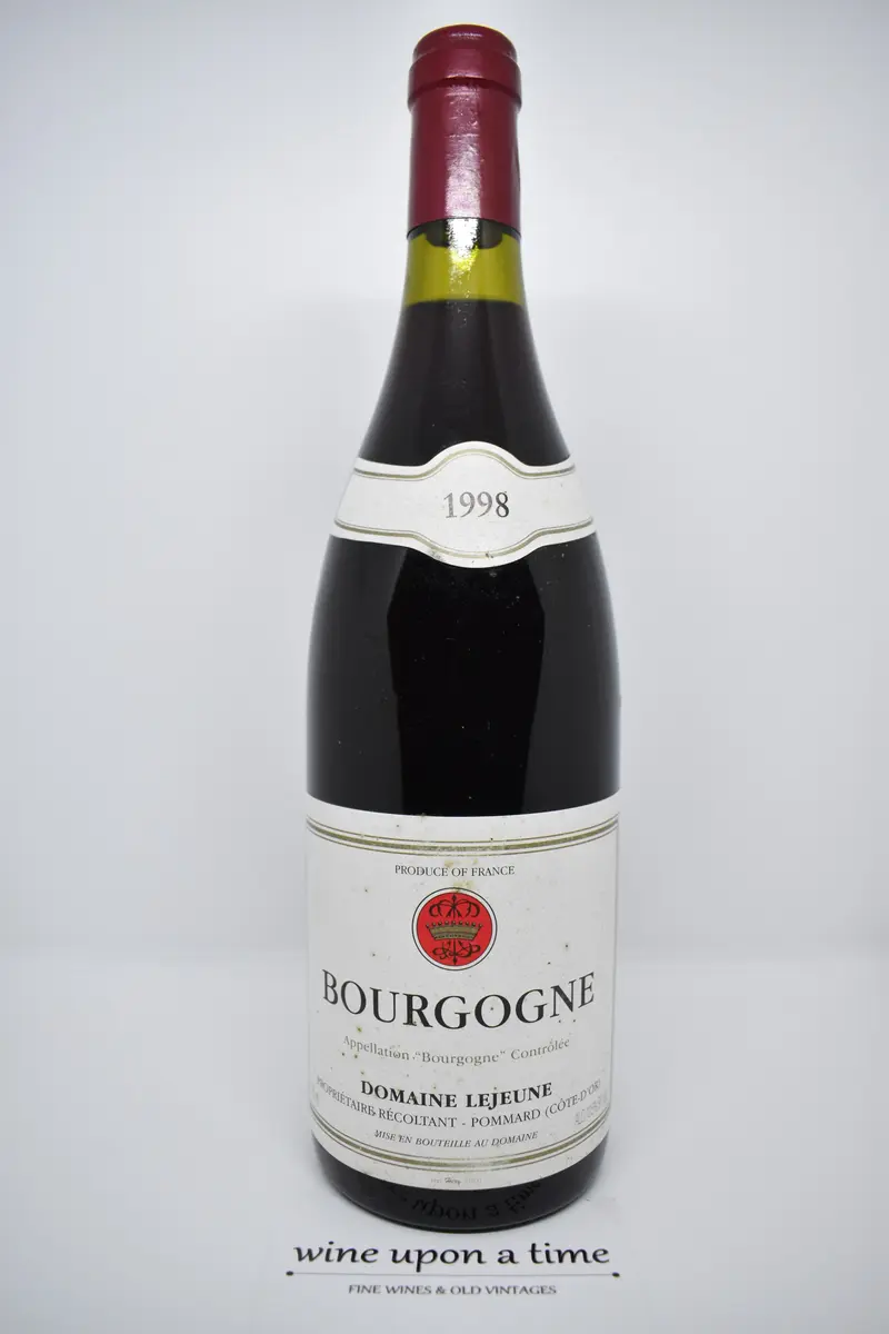 Bourgogne 1998 - Domaine LeJeune