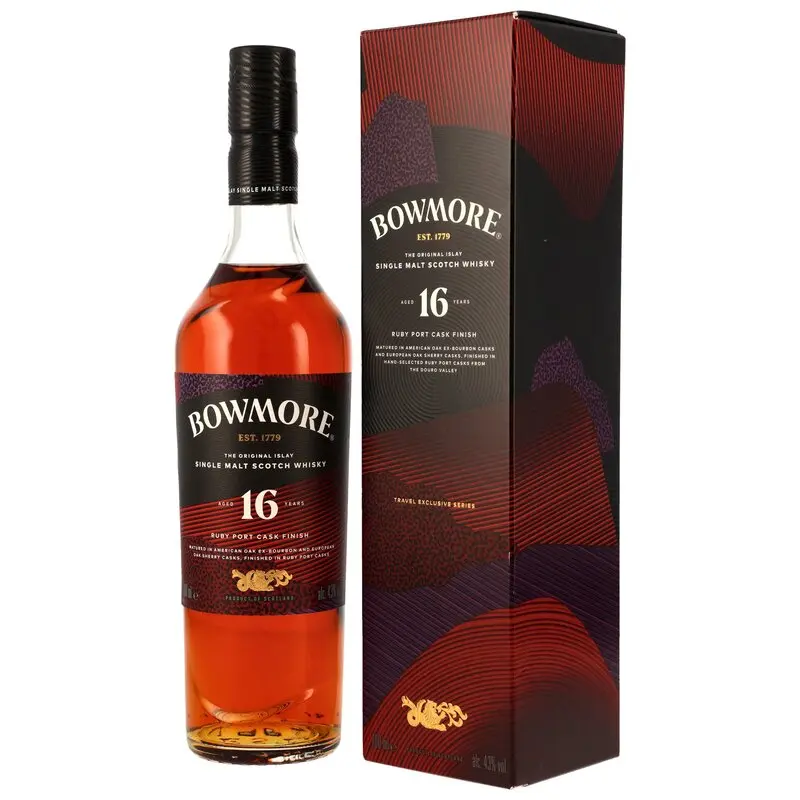 Bowmore 16 y.o. Ruby Port Cask Finish