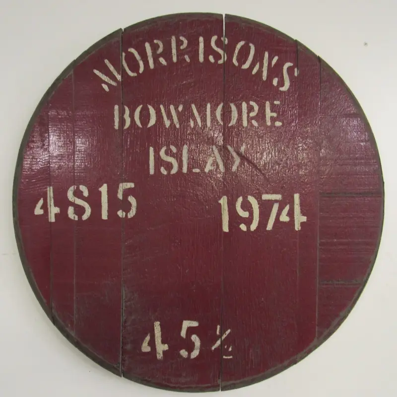 Bowmore Fassdeckel