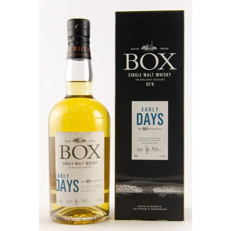 Box Single Malt Whisky Early Day - Batch 001