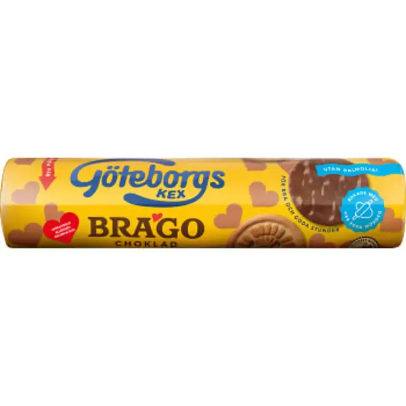 Brago Kakor Choklad - Chocolate cookies 176g