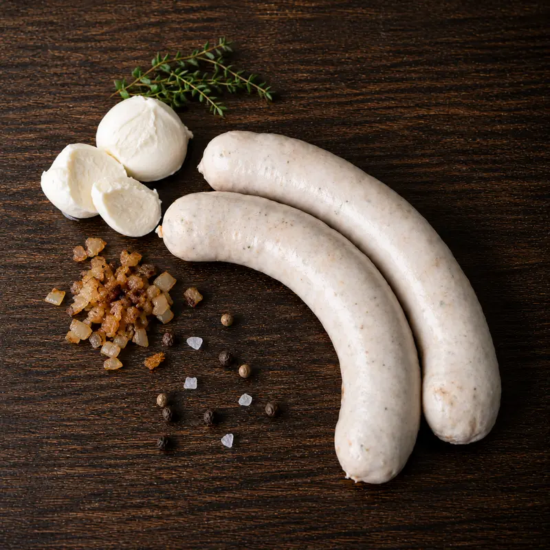 Bratwurst Cheese & Onion 1 Paar - Hausgemacht