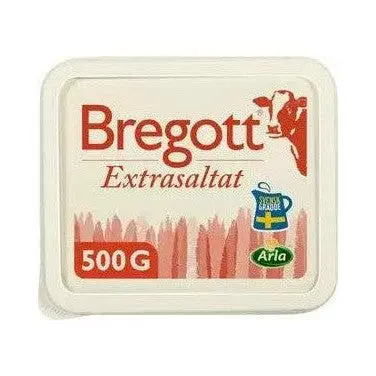 Bregott Extrasaltat - Butter Extra Salted 500g