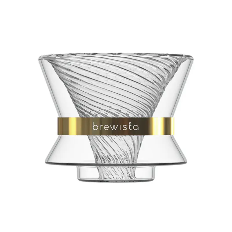 Brewista Tornado Duo Double Wall Glass Dripper Size 1 V60