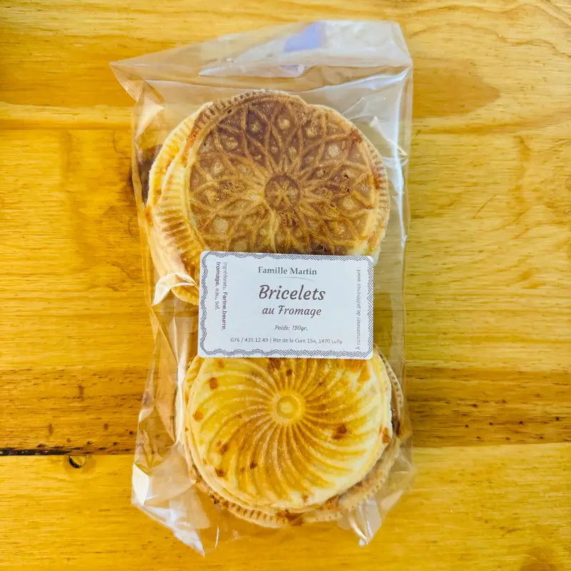 Bricelet plat salé (plusieurs sortes)