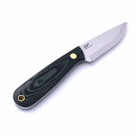 BRISA Necker 70 Green Micarta Scandi