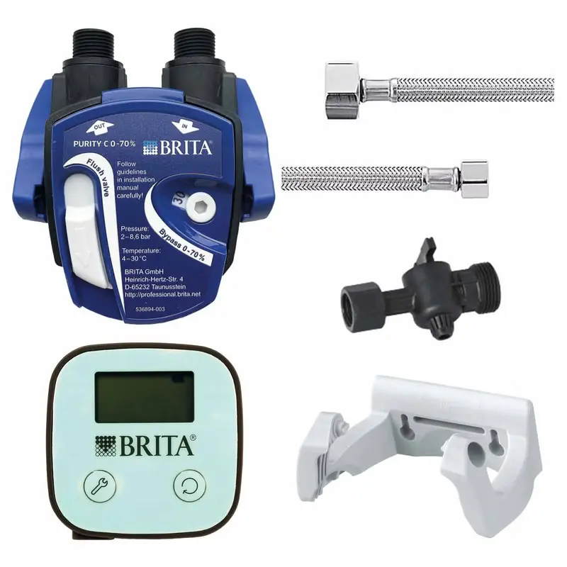 Brita Purity C Filterkopf-Set VII – Komplettlösung für Festwasser-Espressomaschinen