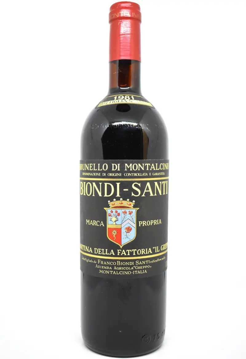Brunello di Montalcino 1981 - Biondi-Santi