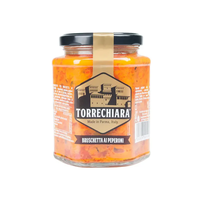 Bruschetta mit Paprika 280g Torrechiara Agricor