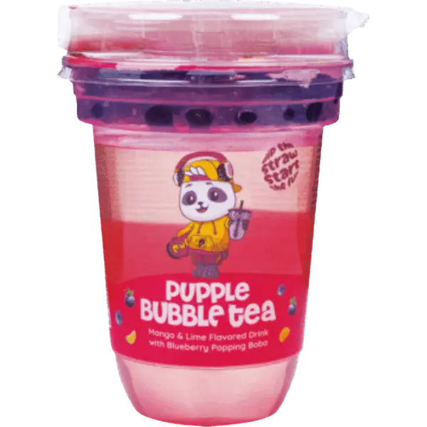 Bubble Tea With Blueberries - 400 ml