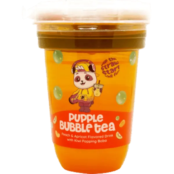 Bubble Tea with Kiwi Bubbles – 400 ml