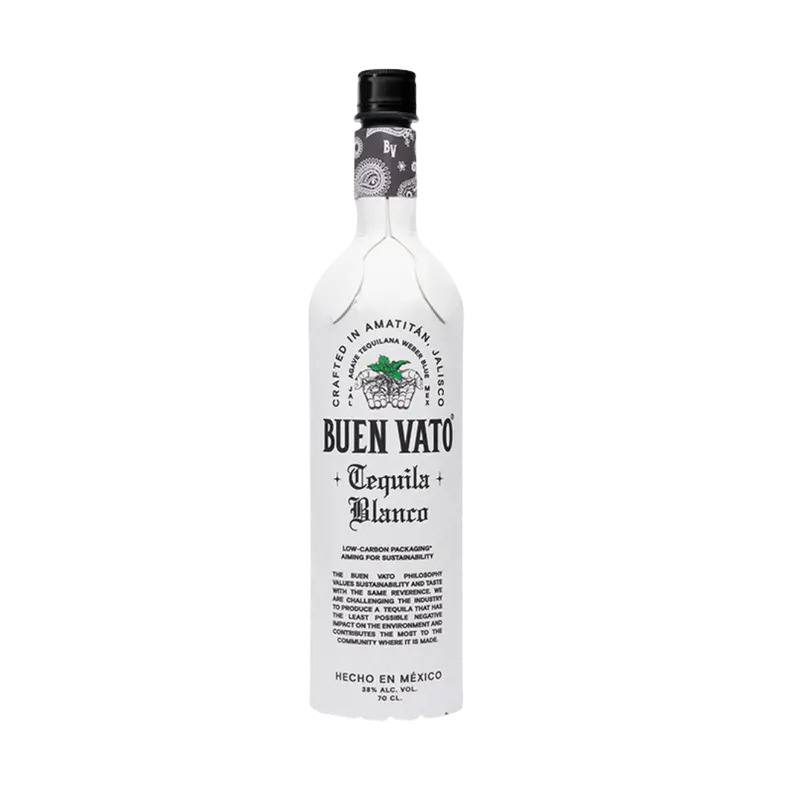Buen Vato – Blanco Tequila (Paper Bottle) 70 cl