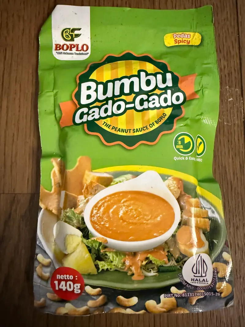Bumbu Boplo Gado Gado