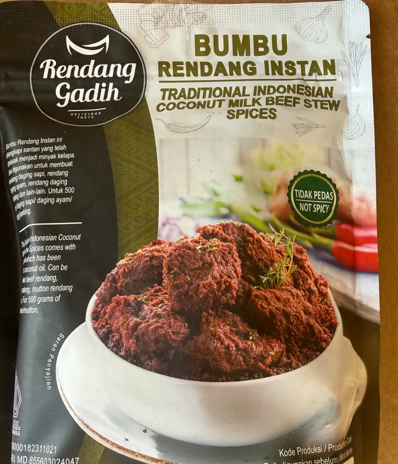 Bumbu Rendang Gandih