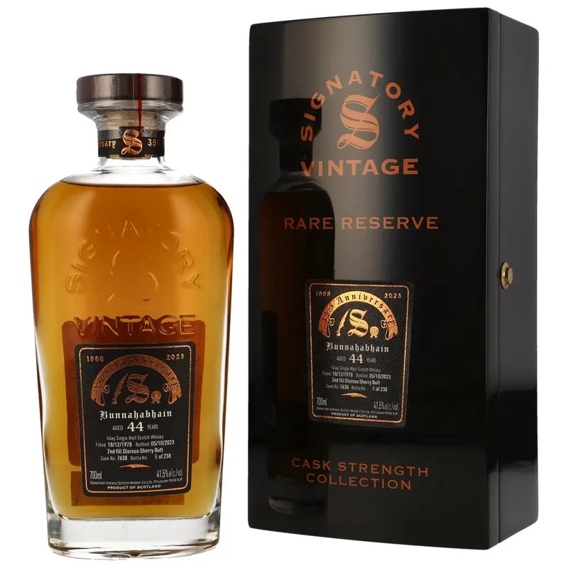 Bunnahabhain 1978/2023 - 44 y.o. #7638 - 35th Anniversary - Sig RR