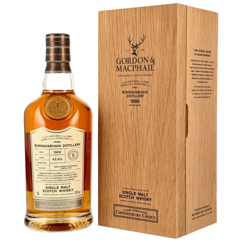 Bunnahabhain 1989/2025 - 35 y.o. - G&M CC UPPER #5892
