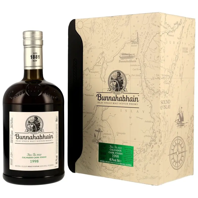 Bunnahabhain 1998/2022 - 23 y.o. - Calvados Cask Finish Feis Ile 2022