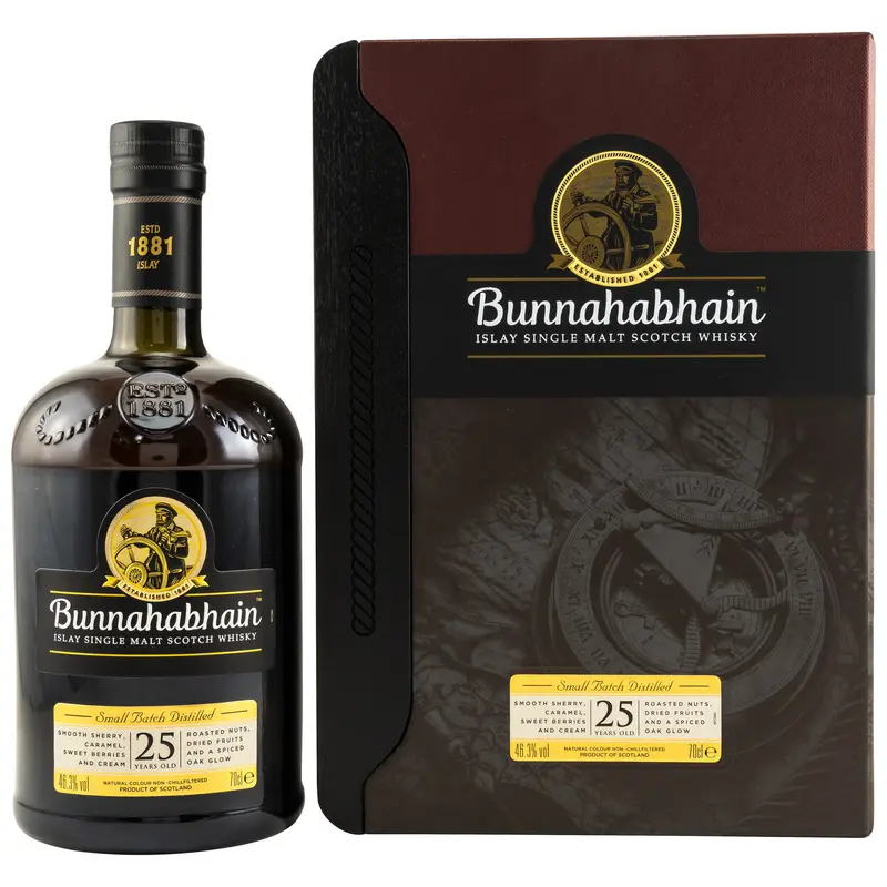 Bunnahabhain 25 y.o. - neue Ausstattung