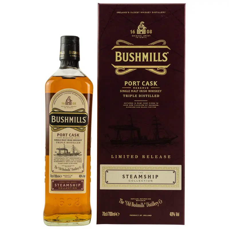 Bushmills Port Cask Reserve - The Steamship Collection