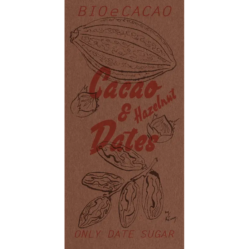 Cacao & Dates Hazelnut (90g), Kakao