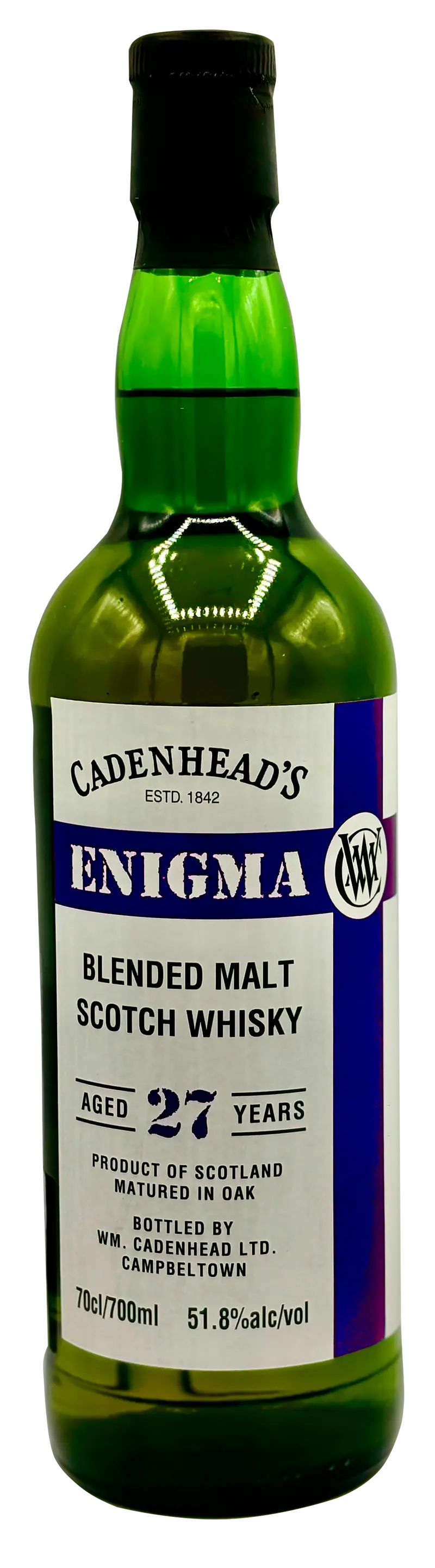 Cadenhead's Enigma 27 Jahre Blended Malt Scotch Whisky BM.2.A.
