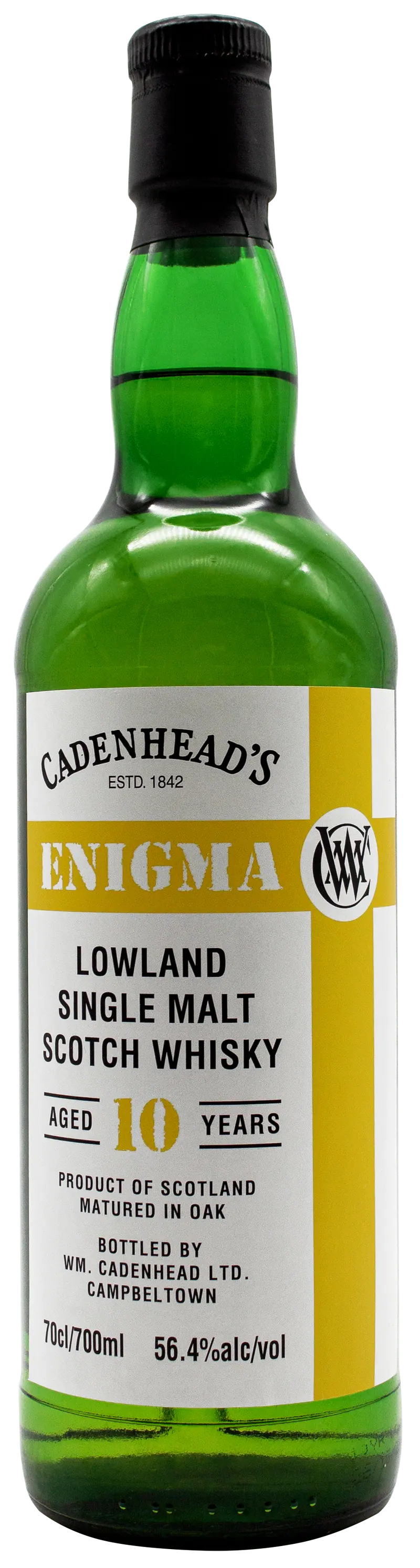 Cadenhead's Enigma Lowland 10 Jahre Single Malt LOW.1.A