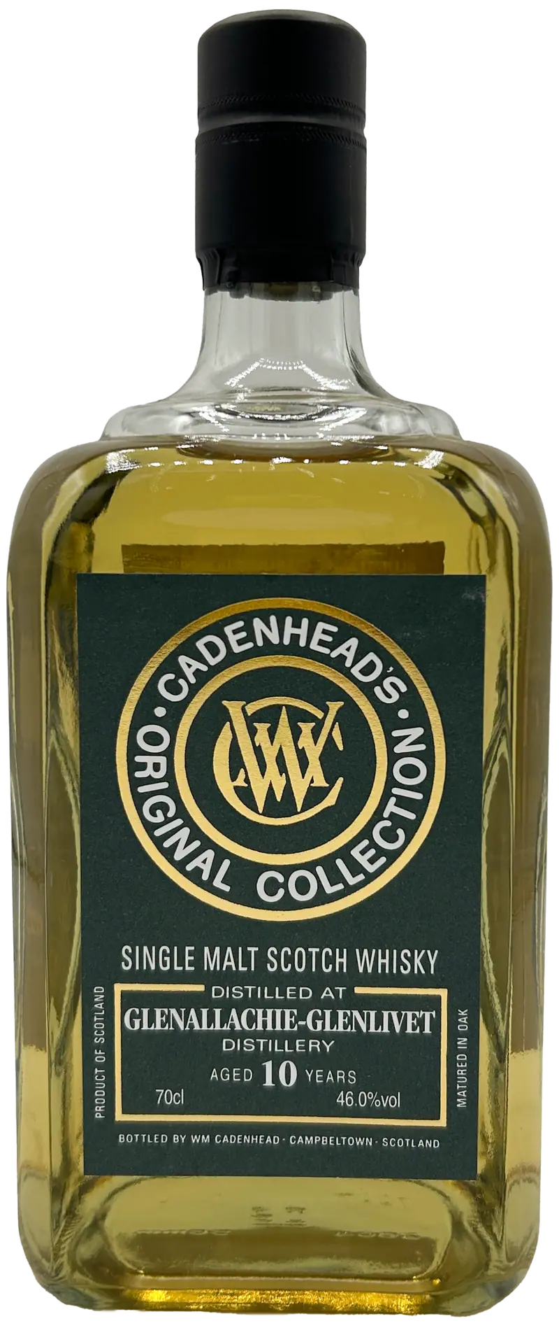 Cadenhead's Glenallachie-Glenlivet 10 Jahre Single Malt Scotch Whisky