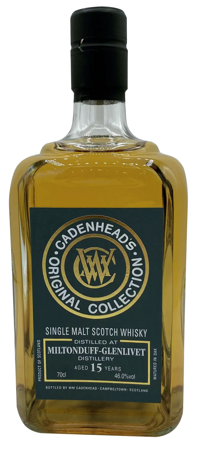 Cadenhead's Miltonduff- Glenlivet 15 Jahre Single Malt Scotch Whisky