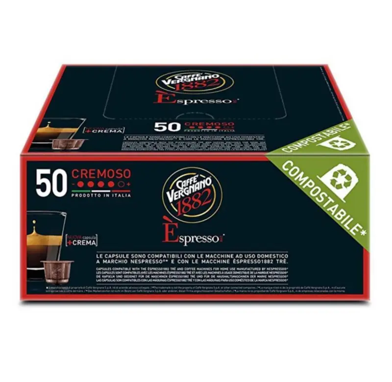 Café Vergnano Cremoso 50 capsules