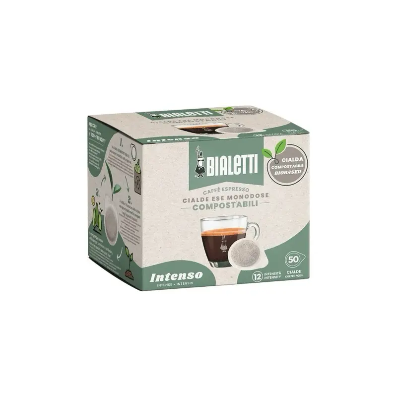 Caffè Bialetti Kaffeepads Espresso Intenso 50 Pads