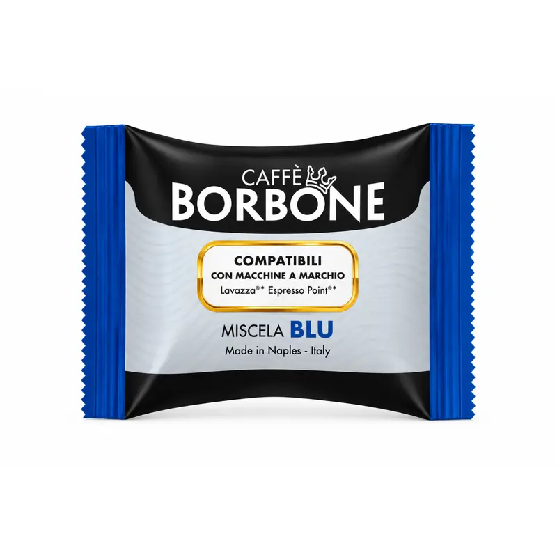 Caffè Borbone Blu Kapseln – kompatibel mit Lavazza Espresso Point Kaffeemaschinen (BO09)