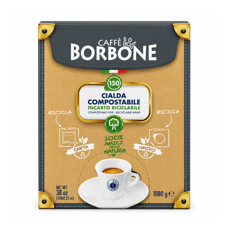 Caffè Borbone E.S.E Pads Blu (Miscela Blu) Ø