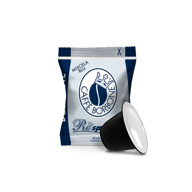 Caffè Borbone Nespresso Kapseln Respresso Blu