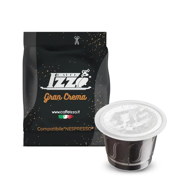 Caffè Izzo Gran Crema - 100 Kaffeekapseln - Nespresso®* kompatibel