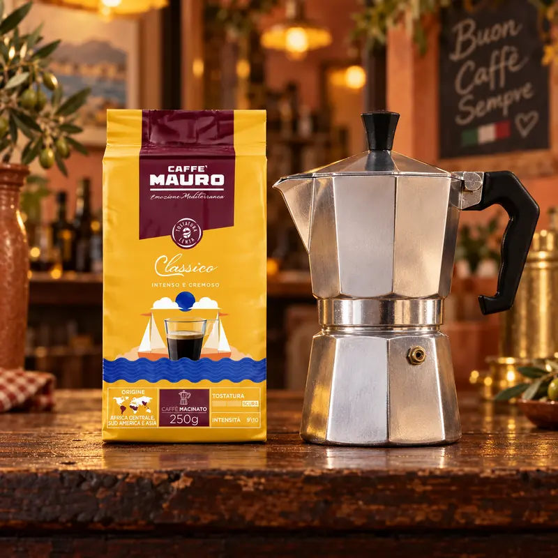 Caffè Mauro Classico Pack 30/70 250g gemahlen