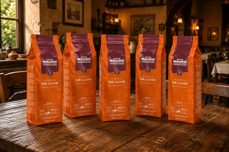 Caffè Mauro De Luxe 70/30 5 kg Kaffeebohnen