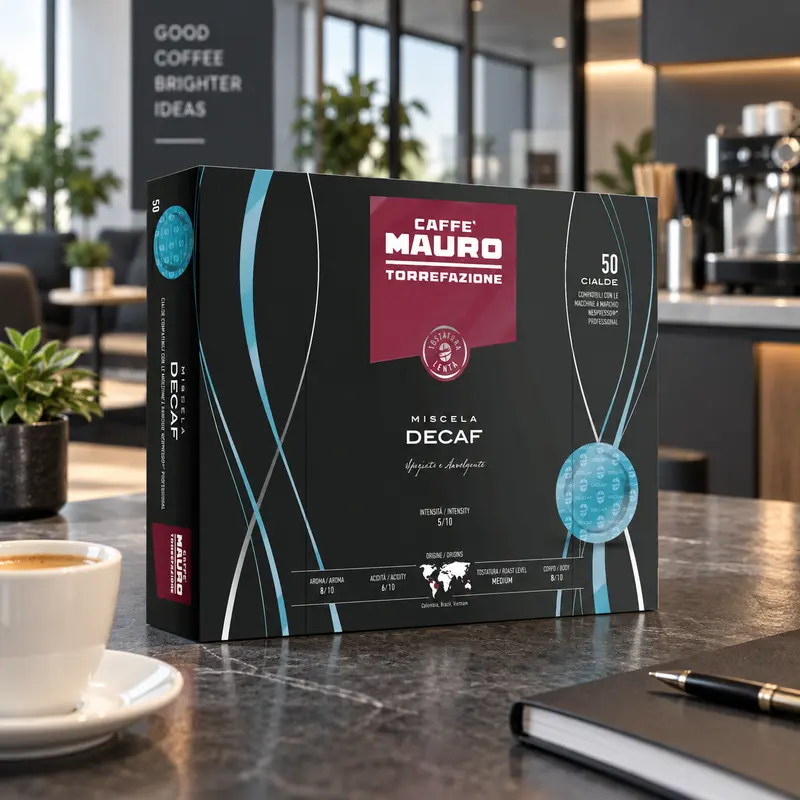 Caffè Mauro DECAF 25/75 Nespresso Professional© 50 Kapseln