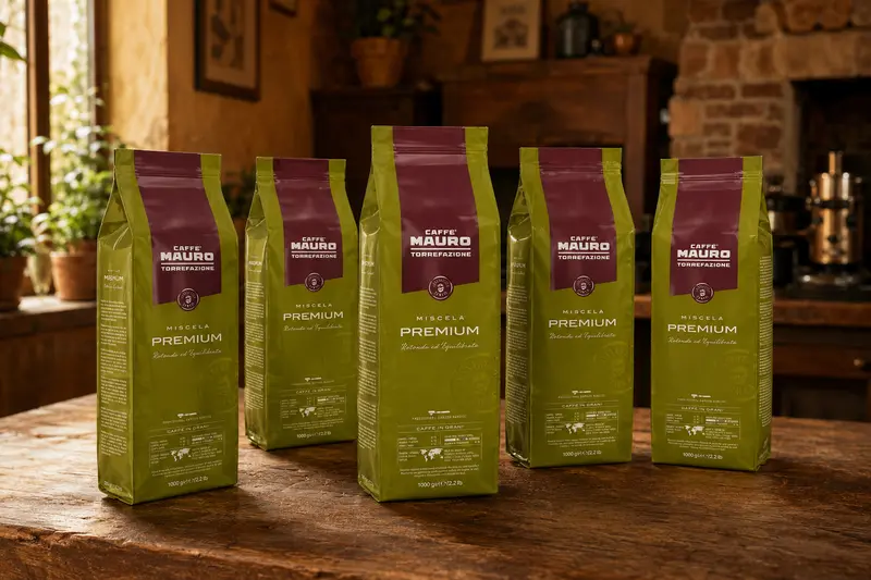 Caffè Mauro PREMIUM 50/50 5 kg Kaffeebohnen