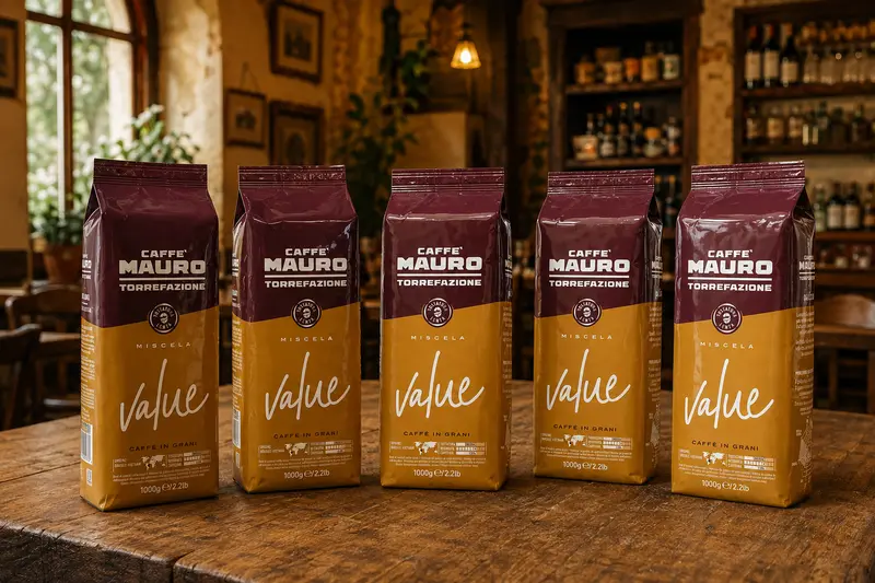 Caffè Mauro Value Espresso 10/90 5 kg Kaffeebohnen
