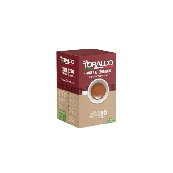 Caffè Toraldo Forte e Cremoso – 150 E.S.E.-Pads