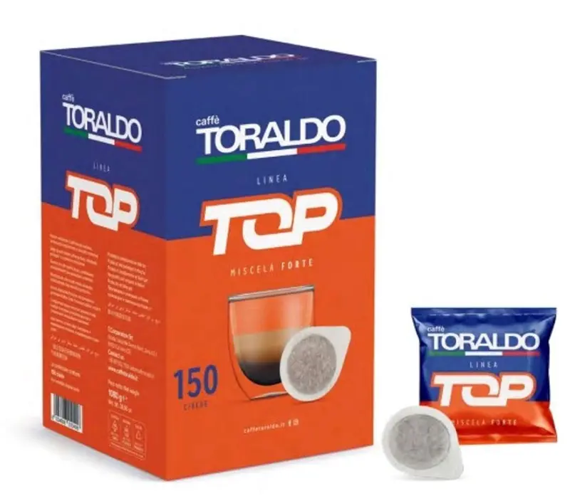 Caffè Toraldo Miscela Forte Top Pads – 150 E.S.E. Pads