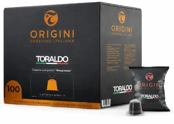 Caffè Toraldo Miscela Origini – 100 Kapseln Nespresso® kompatibel