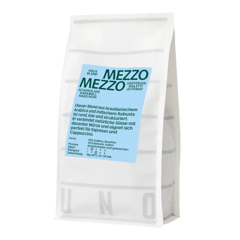 caffè UNO Mezzomezzo, 500g